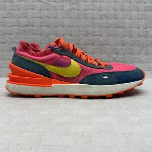 Nike Waffle One Shoes Womens Size 7.5 Multicolor Running‎ Sneakers DC2533-400